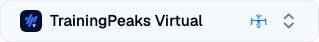 Selecting TrainingPeaks Virtual in the BikeControl trainer-app dropdown