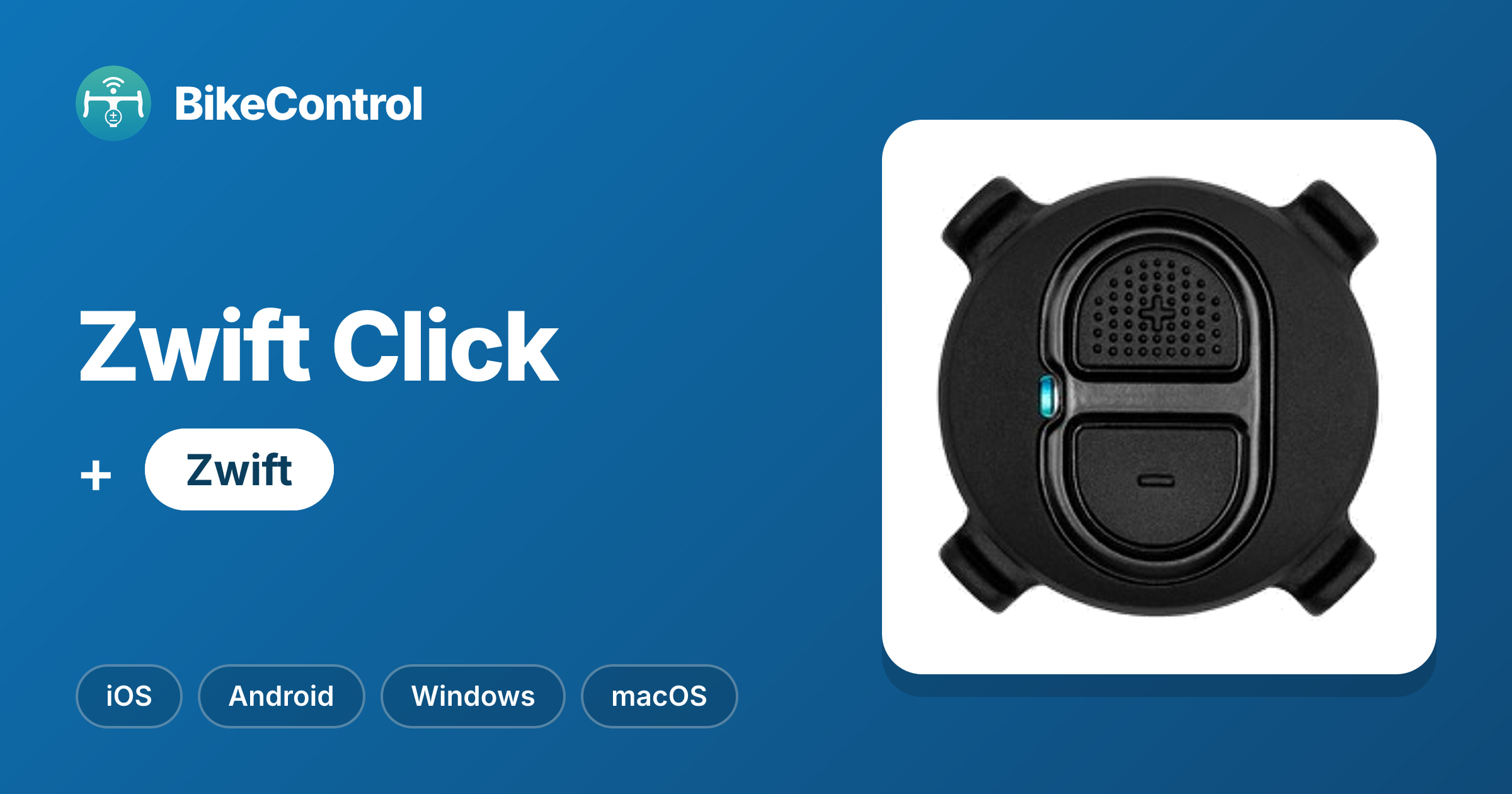 Use Zwift Click with Zwift - BikeControl